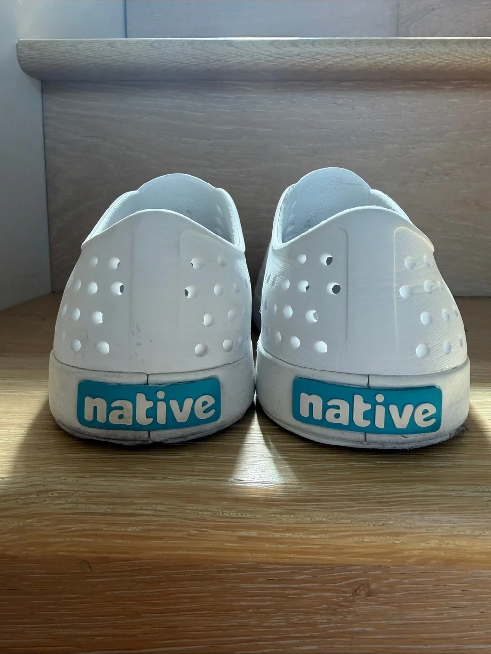 Native White Jefferson Slip-On Kids Shoes